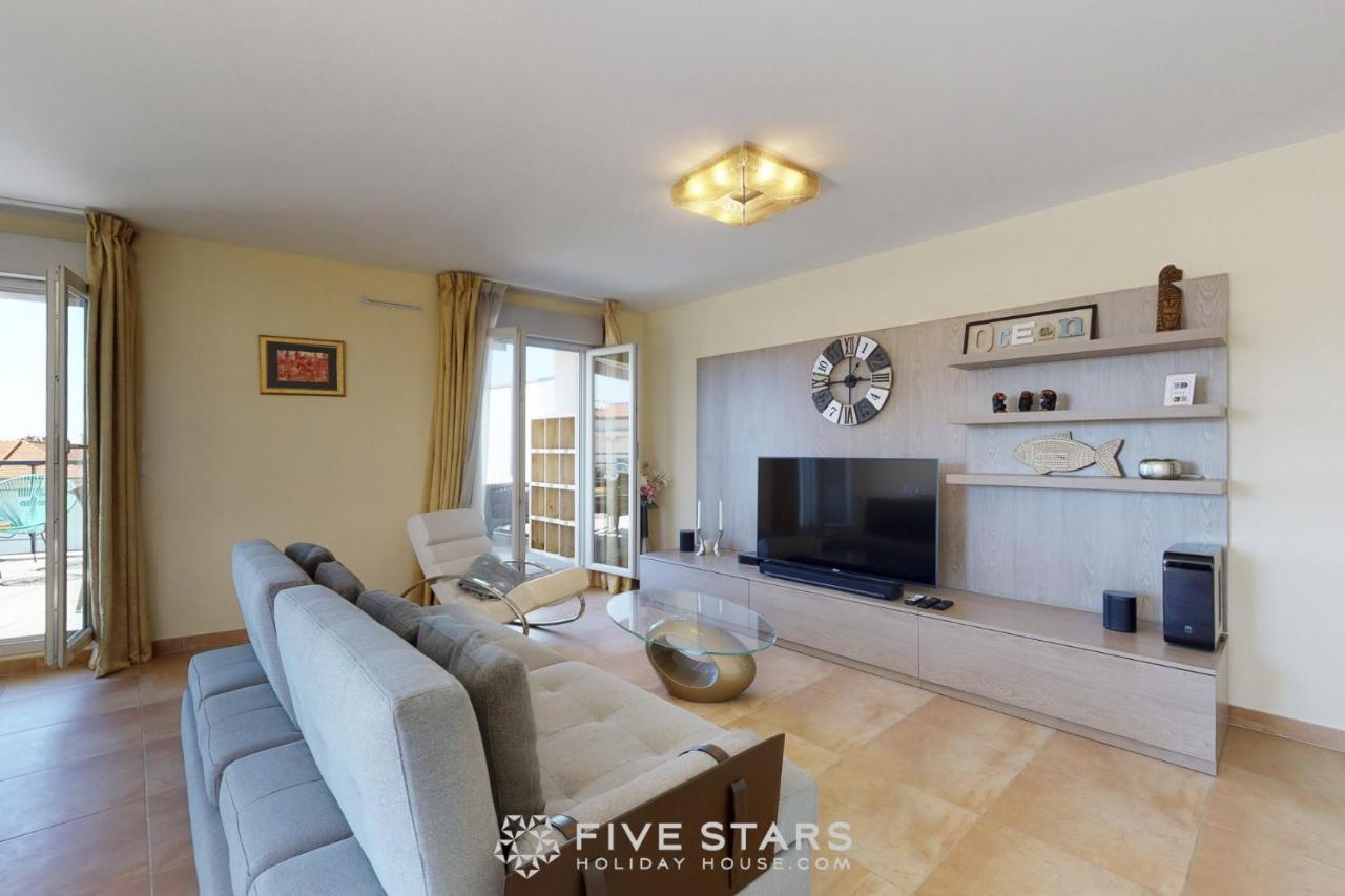 Luxury Beach Five Stars Holiday House نيس المظهر الخارجي الصورة